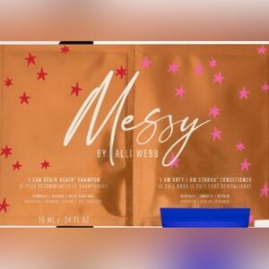 💜 Messy by Alli Webb I Can Begin Again Shampoo Conditioner Sample